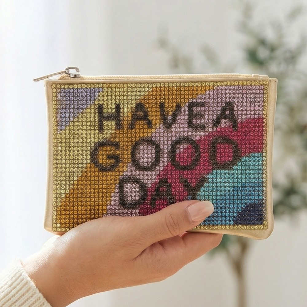 Have A Good Day Pave Coin Purse