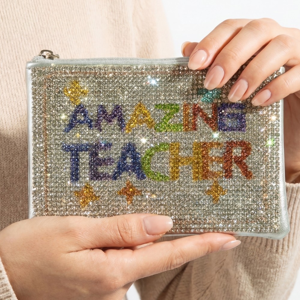 Amazing Tack Pave Coin Purse