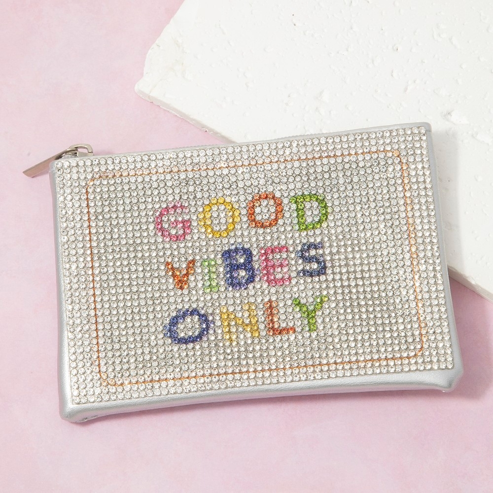 Good Vibes Only Pave Coin Purse