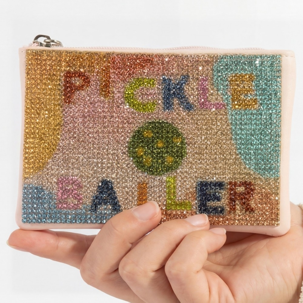 Pickle Baller Pave Coin Purse
