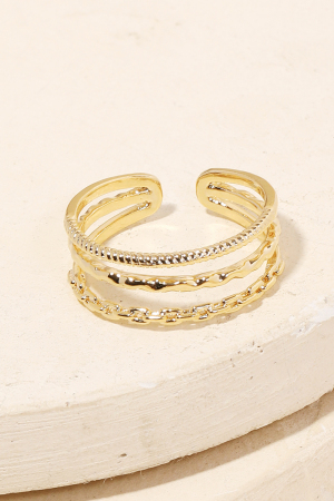 Assorted Multi Band Ring Set
