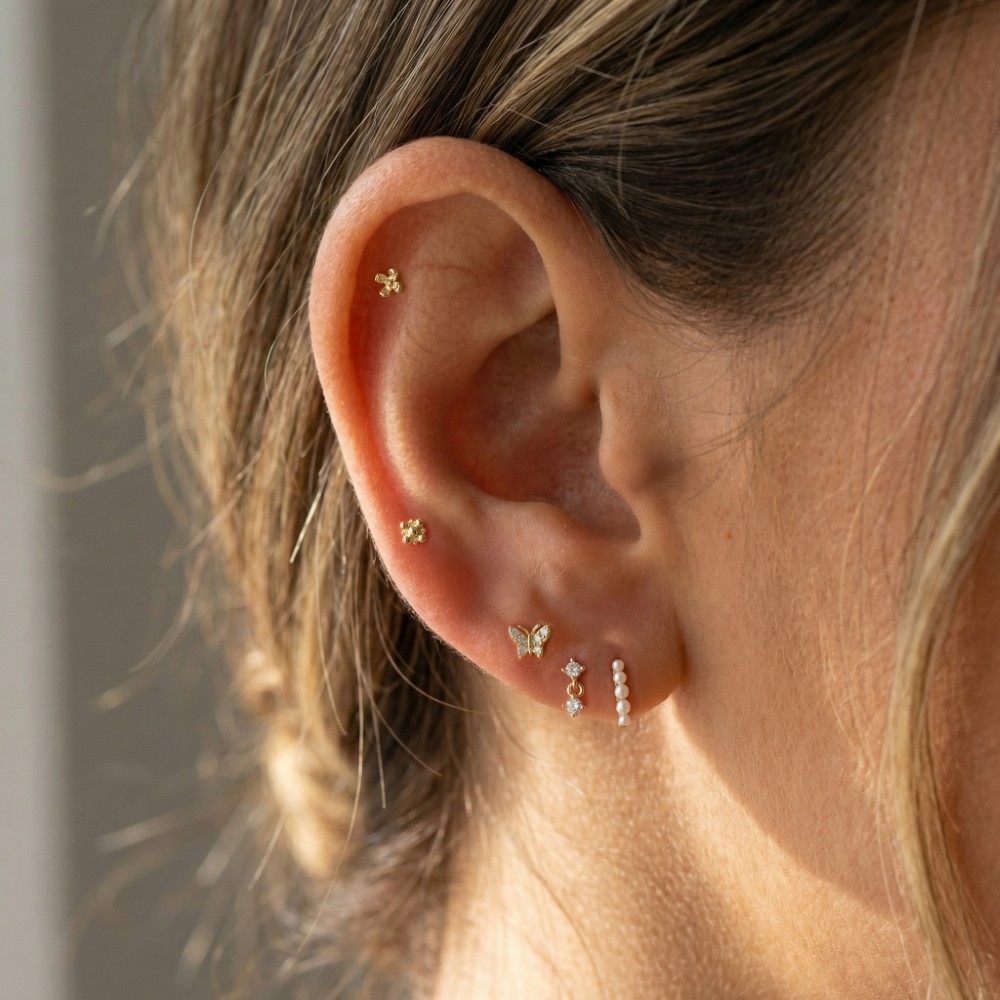 Mixed Dainty Stud Earrings Set