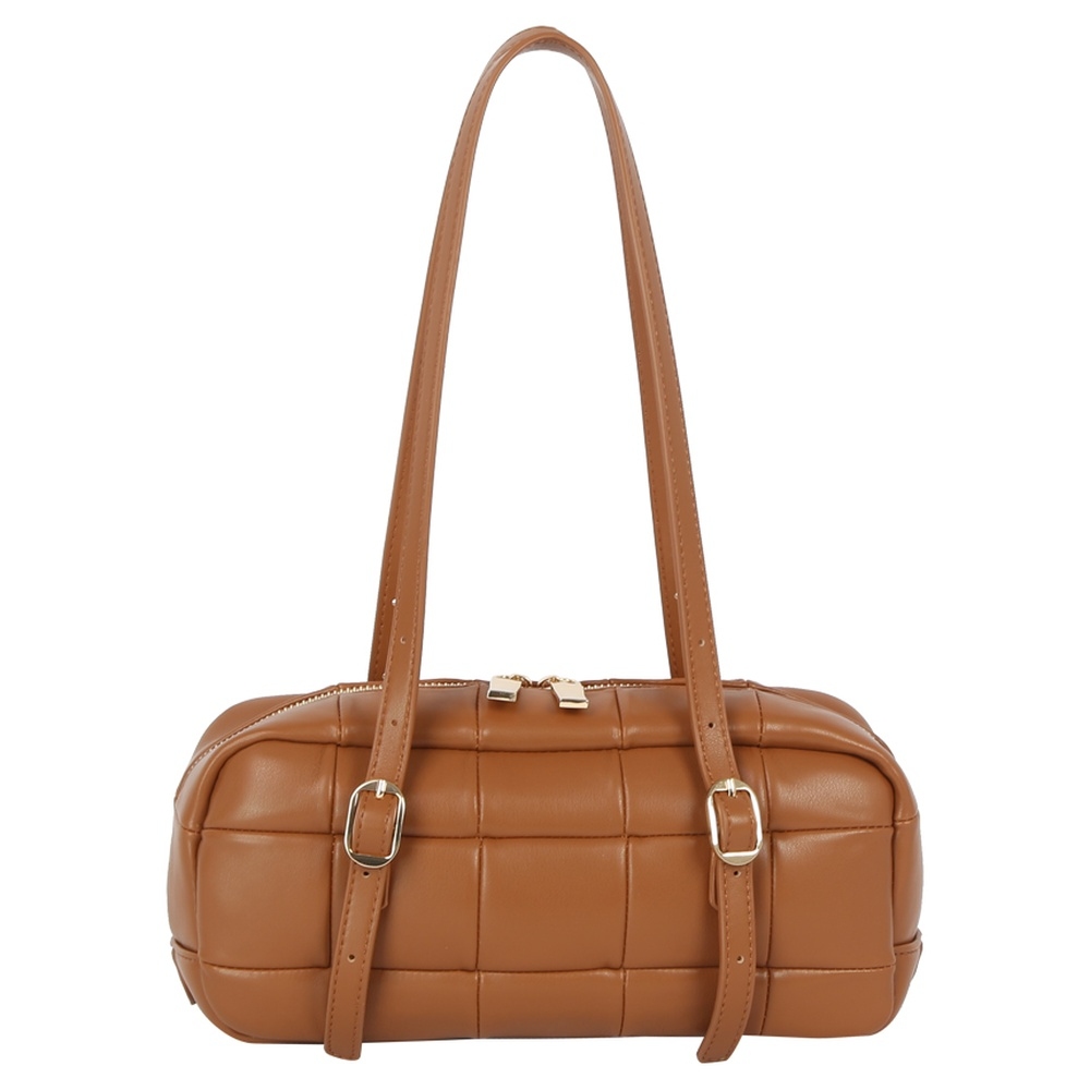 Rectangle Puffy Quilted Shoulder Bag