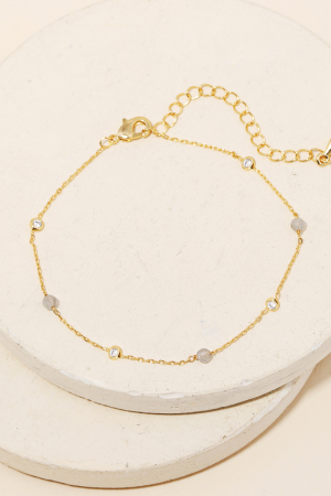 Dainty Chain Clasp Bracelet