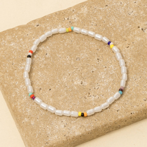 Acrylic Beaded Stretchable Bracelet