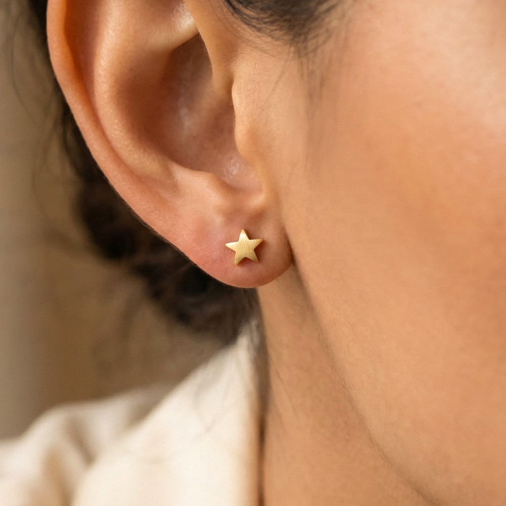 Mini Star Stud Earrings