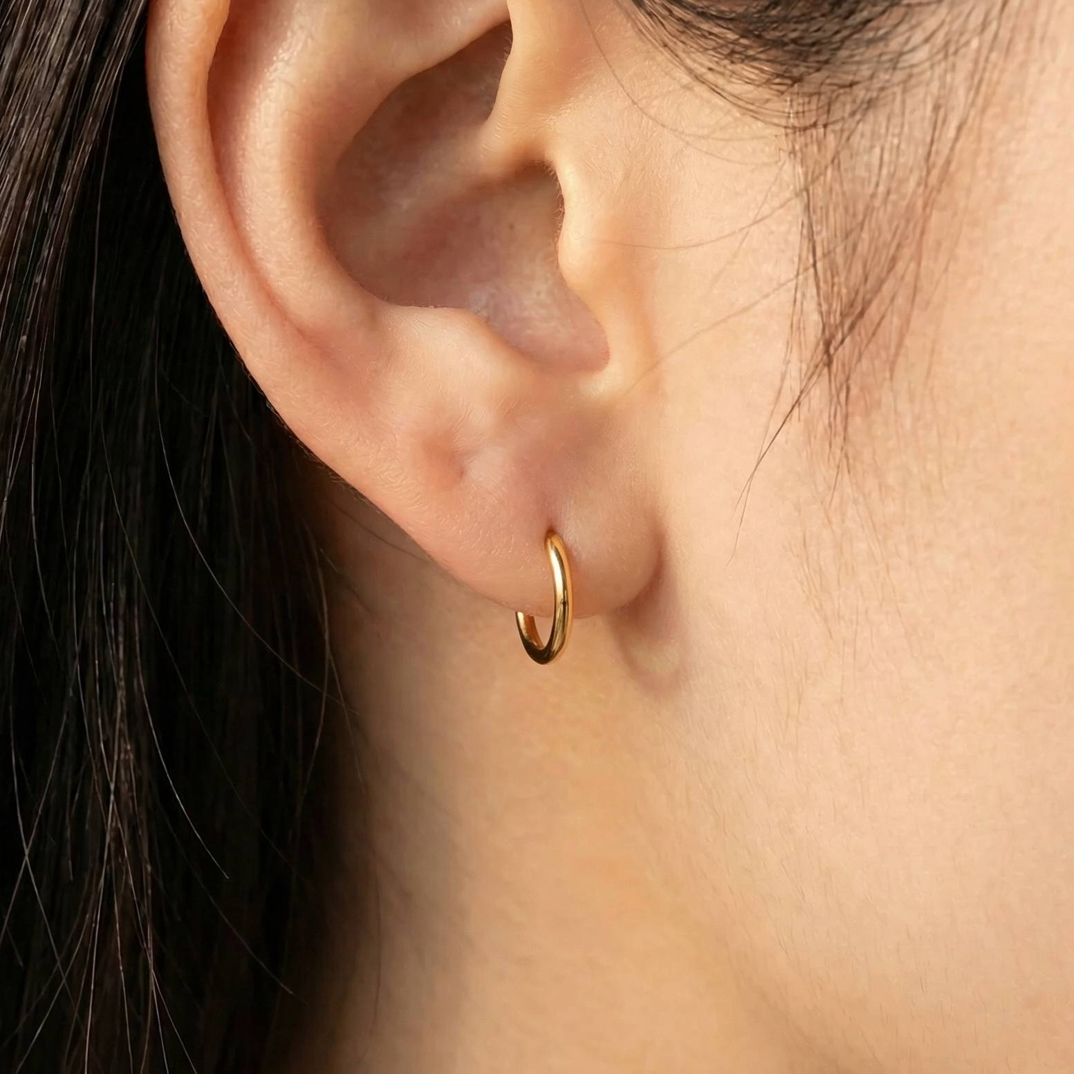 Minimalist Mini Huggie Earrings
