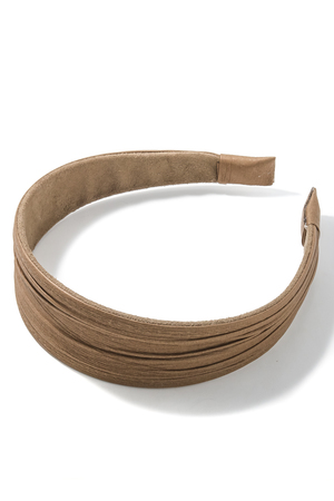 Smooth Faux Leather Head Band