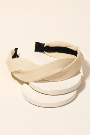 Soft Twist Fabric Headband