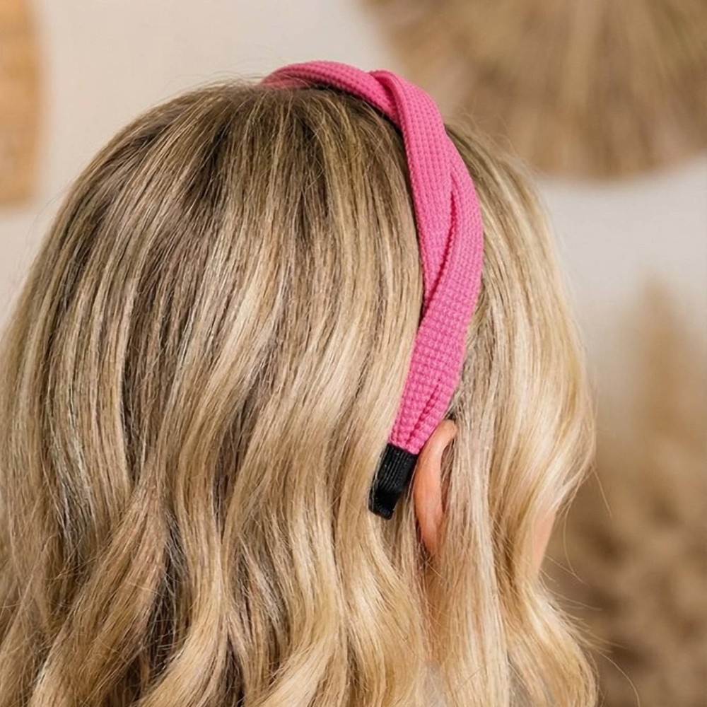 Thin Rib Twist Headband