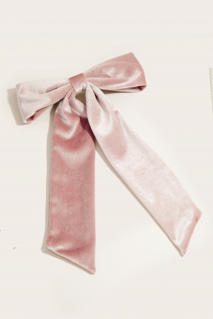 Ribbon Bow Tail Hair Clip