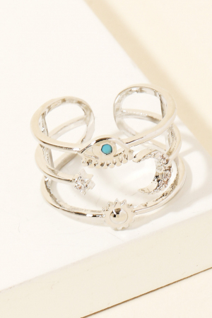 Triple Strand Ring Band