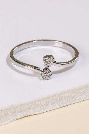 Delicate Open Rhinestone Ring