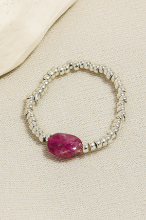 Seed Beaded Stretchable Ring