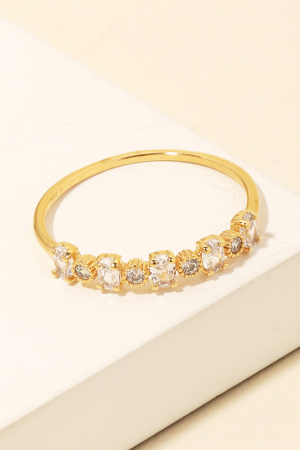 Delicate Rhinestone Ring