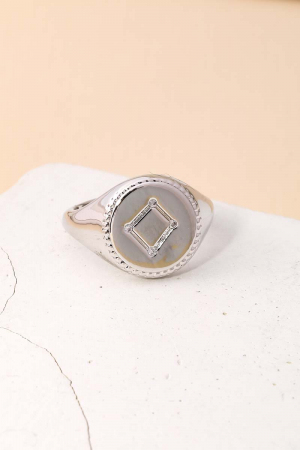 Libra Constellation Ring