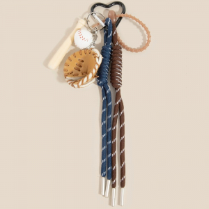Gameday Baseball Theme Bag Charms