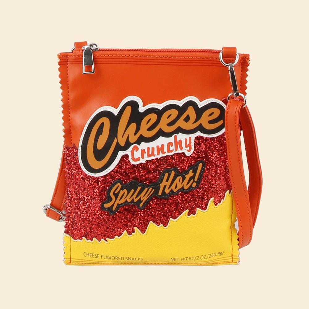Cheese Crunchy Crossbody Bag