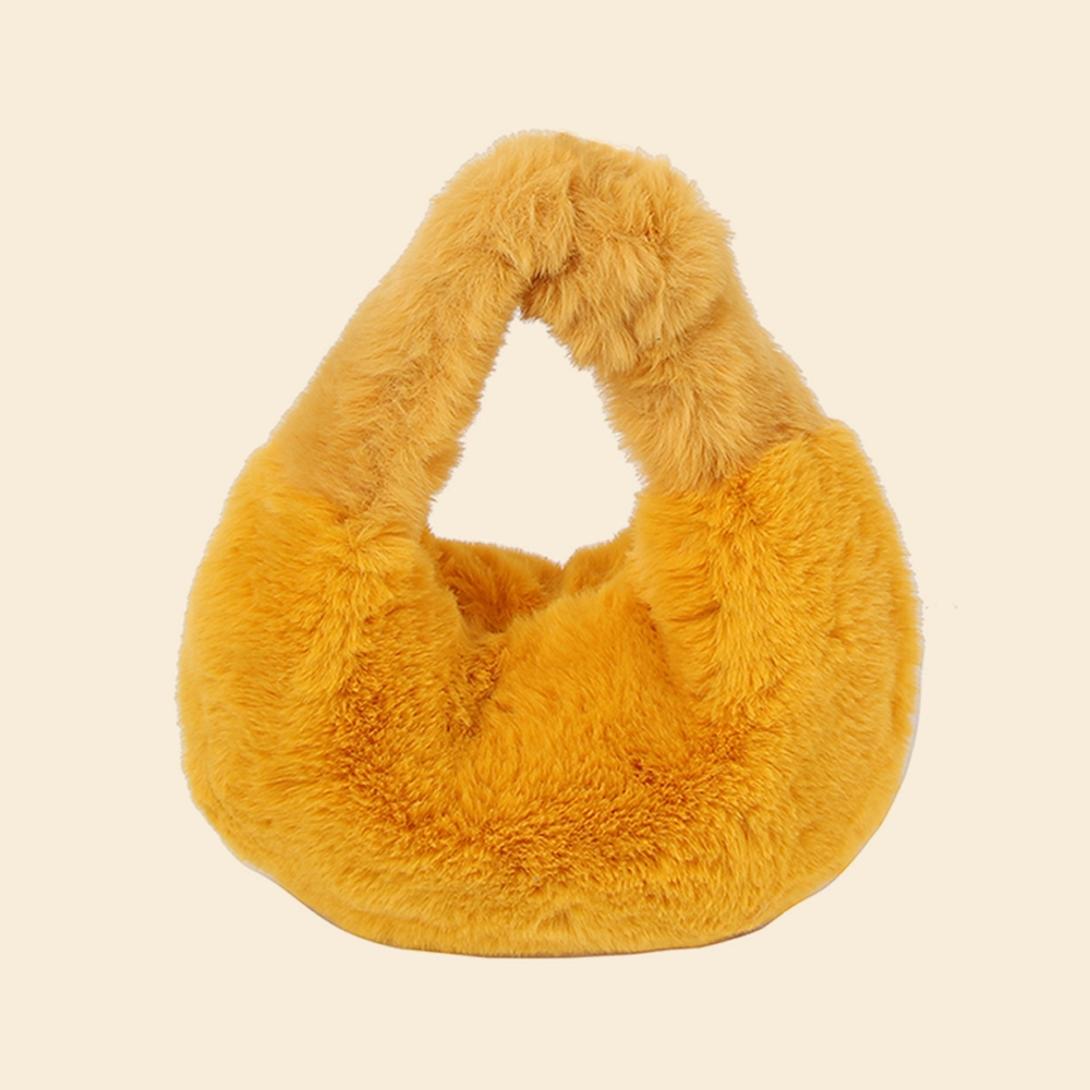 Mini Furry Fluffy Hand Bag