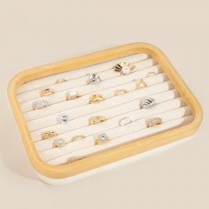 Bracelet Ring Wooden Jewelry Display Box