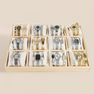 Wooden Jewelry Bracelet Display Box