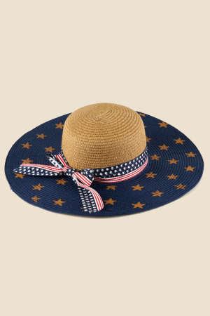 American Flag Floppy Hat