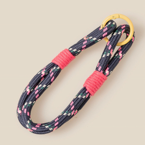 Layered Bungee Cord Bag Charm