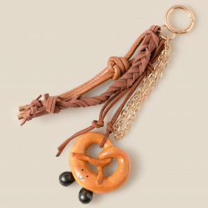 Cords Chain And Pretzel Bag Charms