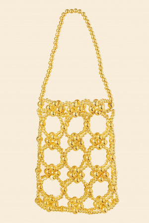 Ball Beaded Fashion Bag