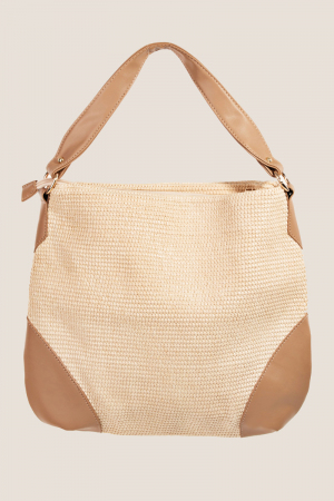 Braided Square Shoulder Bag