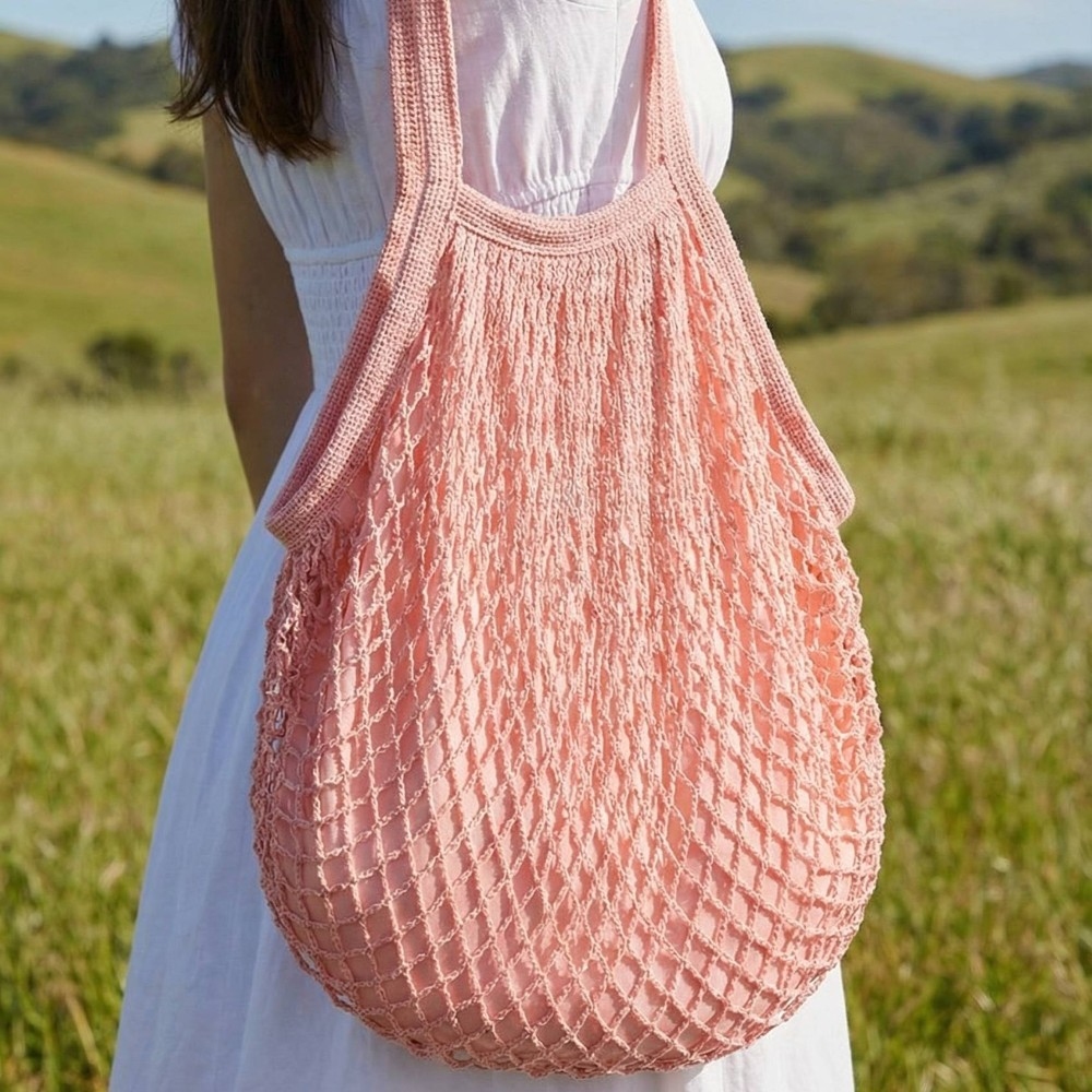 Netted Beach Bag