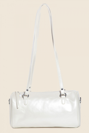 Mini Pocket Glossy Barrel Bag