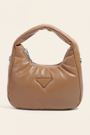 Puffy Leather Hand Bag