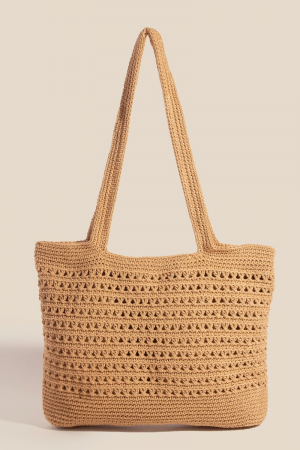 Braided Row Tote Bag