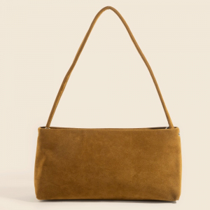 Faux Suede Rectangle Bag