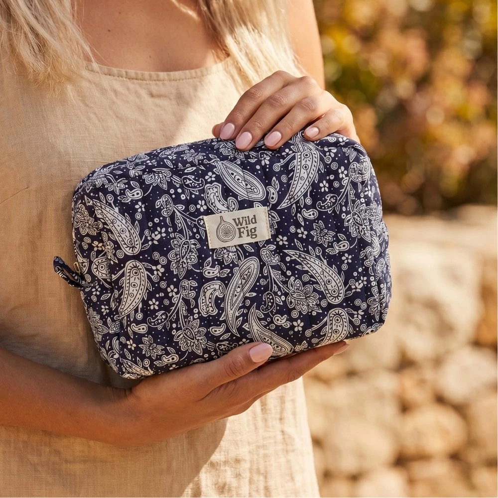 Paisley Pattern Cosmetic Bag