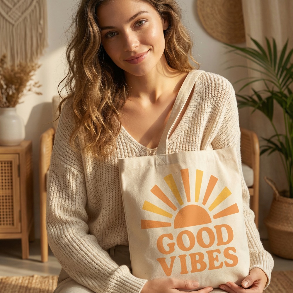Good Vibes Tote Bag