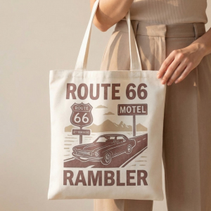 Route 66 Rambler Tote Bag