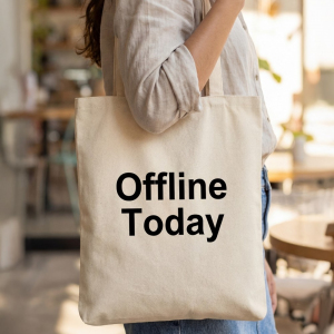 Offline Today Tote Bag
