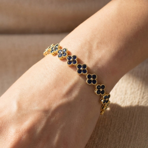 Multi Clover Link Bracelet