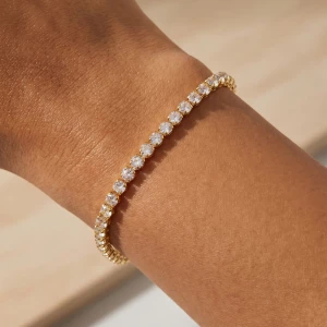 Classic Cz Tennis Bracelet