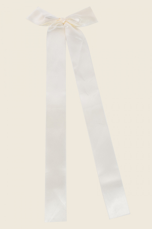 Long Ribbon Bow Tail Hair Clip