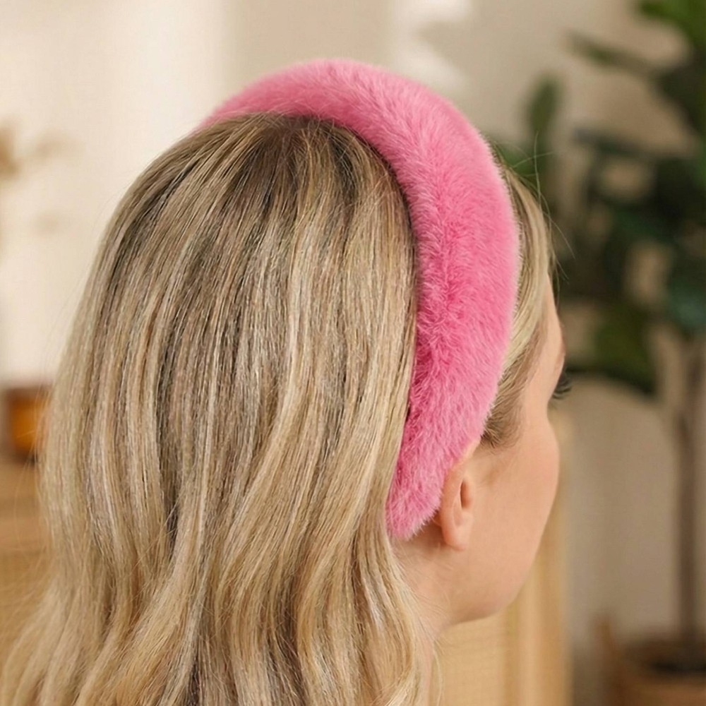 Three Piece Faux Fur Headband