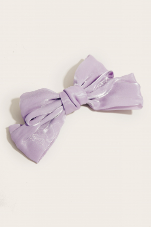 Shiny Ribbon Bow Hair Clip