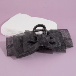 Multi Layered Ribbon Bow Hair Clip