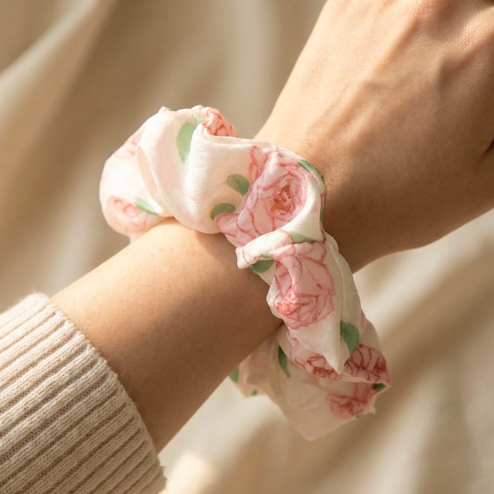 Butterfly Rose Scrunchie Set