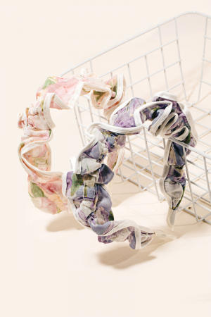 Two Piece Floral Headband Set