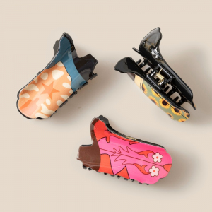 Assorted Cowboy Boots Hair Claw