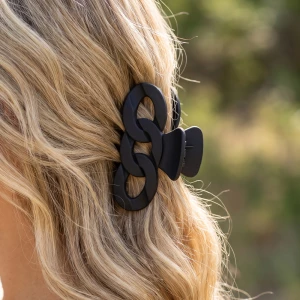Matte Chain Link Claw Clip