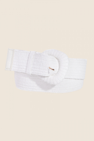 Braided Elastic Fashion Belt